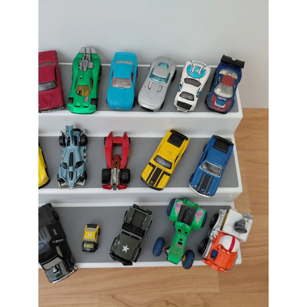 Mixed Diecast Toy Car Lot 21 pc Hot Wheels Matchbox‎ Cars Jeep DeWalt Muscle